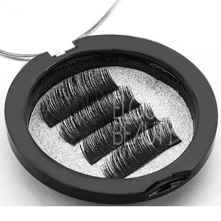 3D magnetic lashes 100% remy human hair China wholesale EA14